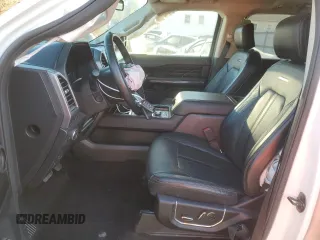 2020 Ford Expedition Platinum with VIN 1FMJU1MT8LEA63613, listed as a Copart auction lot 80118654 with 48,364 mi miles and Salvage Title. Bid and sale history available at carsss.com. Image 7.