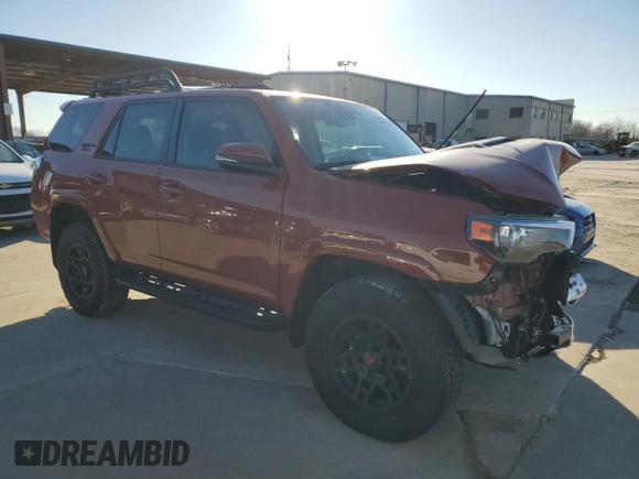 2024 Toyota 4Runner TRD Pro with VIN JTELU5JR9R6278655, listed as a Copart auction lot 47546085 with 4,964 mi miles and Clean title. Bid and sale history available at DreamBid. Image 4.