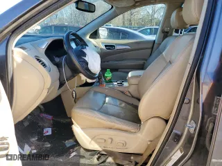 2017 Nissan Pathfinder S with VIN 5N1DR2MM0HC653501, listed as a Copart auction lot 80642973 with 93,074 mi miles and Salvage Title. Bid and sale history available at carsss.com. Image 7.