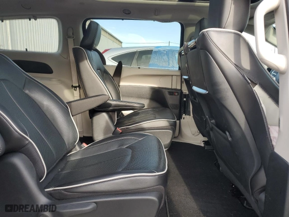 2023 Chrysler Pacifica Hybrid Limited with VIN 2C4RC1S77PR599221, listed as a Copart auction lot 82690554 with 12,013 mi miles and Salvage Title. Bid and sale history available at carsss.com. Image 11.