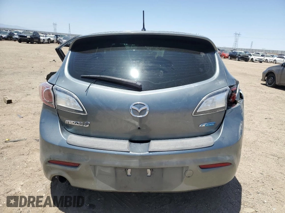 2012 Mazda 3 i Touring with VIN JM1BL1L81C1641003, listed as a Copart auction lot 62188105 with Not provided miles and Salvage title. Bid and sale history available at DreamBid. Image 6.