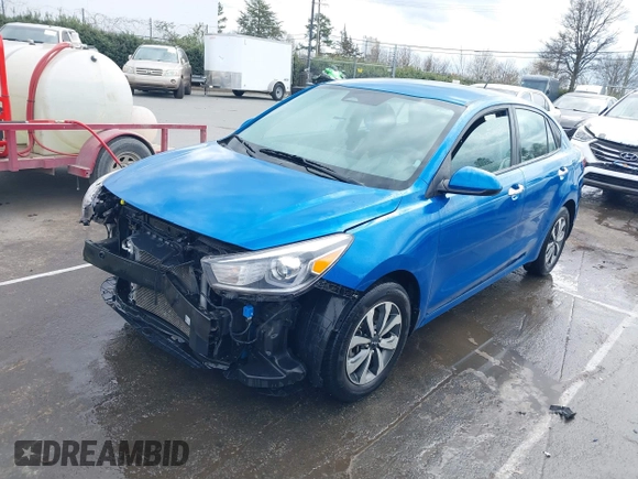 2023 Kia Rio S with VIN 3KPA24AD0PE594744, listed as a IAAI auction lot 41706702 with 45,916 mi miles. Bid and sale history available at carsss.com. Image 18.
