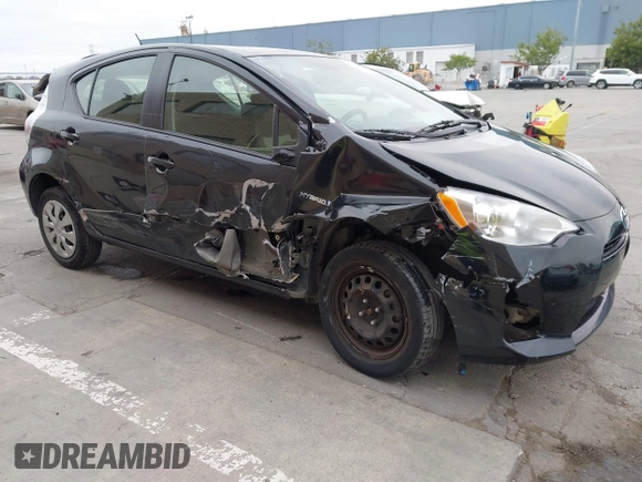 2013 Toyota Prius One with VIN JTDKDTB30D1544780, listed as a IAAI auction lot 42107379 with 181,951 mi miles. Bid and sale history available at carsss.com. Image 1.