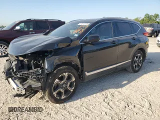 2017 Honda CR-V Touring with VIN 5J6RW1H97HL016344, listed as a Copart auction lot 51812315 with 47,795 mi miles and Salvage Title. Bid and sale history available at carsss.com. Image 1.