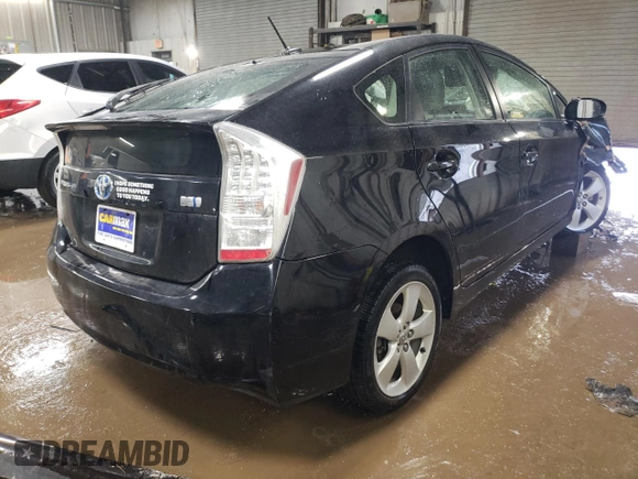 2011 Toyota Prius I with VIN JTDKN3DU3B5330763, listed as a Copart auction lot 47136565 with 204,777 mi miles and Salvage Title. Bid and sale history available at DreamBid. Image 3.