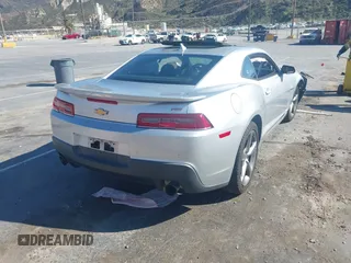 2014 Chevrolet Camaro LT with VIN 2G1FC1E32E9321893, listed as a IAAI auction lot 41871624 with 42,273 mi miles. Bid and sale history available at carsss.com. Image 4.
