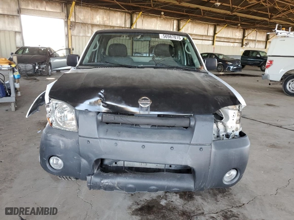 2002 Nissan Frontier 2WD XE with VIN 1N6DD26S42C343807, listed as a Copart auction lot 50987815 with 220417 miles and Salvage Title. Bid and sale history available at carsss.com. Image 5.