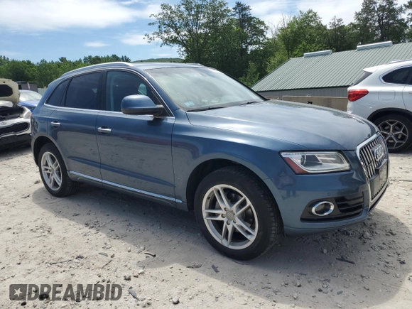 2015 Audi Q5 Premium Plus with VIN WA1LFAFP9FA014627, listed as a Copart auction lot 62729125 with 115,606 mi miles and Clean title. Bid and sale history available at DreamBid. Image 4.