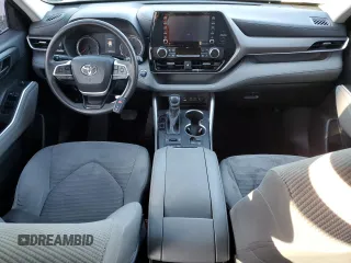 2022 Toyota Highlander L with VIN 5TDCZRBH4NS570596, listed as a Copart auction lot 88216165 with 78,577 mi miles and Salvage title. Bid and sale history available at DreamBid. Image 8.