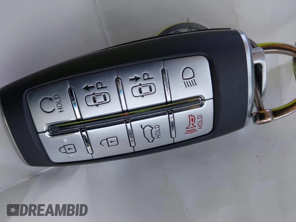 2023 Genesis GV80 with VIN KMUHBDSB8PU102875, listed as a IAAI auction lot 42370874 with 30,318 mi miles and . Bid and sale history available at DreamBid. Image 11.