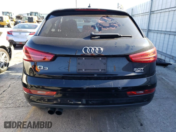 2018 Audi Q3 Premium Plus with VIN WA1JCCFSXJR017501, listed as a Copart auction lot 47624373 with 62,565 mi miles. Bid and sale history available at carsss.com. Image 6.