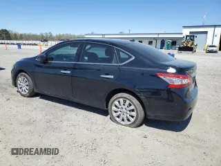 2015 Nissan Sentra SV with VIN 3N1AB7AP8FY225769, listed as a Copart auction lot 50708905 with 163,815 mi miles and Salvage Title. Bid and sale history available at carsss.com. Image 2.