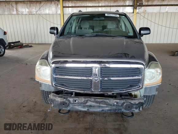 2004 Dodge Durango SLT with VIN 1D4HB48DX4F182985, listed as a Copart auction lot 86514104 with 161,882 mi miles and Salvage title. Bid and sale history available at DreamBid. Image 5.