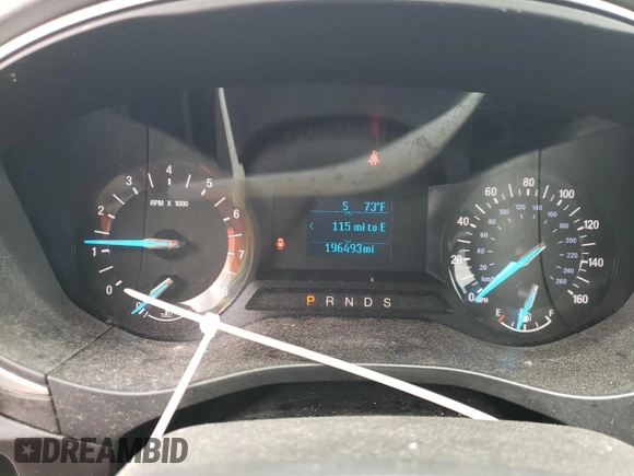 2016 Ford Fusion S with VIN 3FA6P0G72GR289617, listed as a Copart auction lot 59085715 with 196,493 mi miles and Salvage title. Bid and sale history available at DreamBid. Image 9.