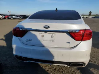 2015 Kia K900 Luxury with VIN KNALW4D46F6027271, listed as a Copart auction lot 88256555 with 118,805 mi miles and Salvage Title. Bid and sale history available at carsss.com. Image 6.