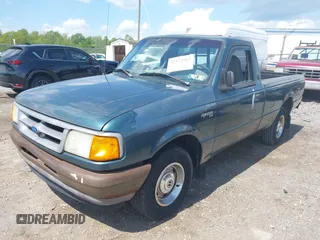 1996 Ford Ranger XL with VIN 1FTCR10A7TTA29919, listed as a IAAI auction lot 42171562 with 237,982 mi miles. Bid and sale history available at carsss.com. Image 2.