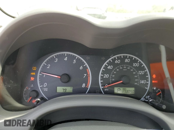 2010 Toyota Corolla with VIN 2T1BU4EE7AC500172, listed as a Copart auction lot 51358495 with 173,050 mi miles and Salvage Title. Bid and sale history available at carsss.com. Image 9.