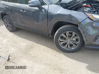 2025 Toyota RAV4 Hybrid XLE Premium with VIN JTMB6RFV5SD154617, listed as a IAAI auction lot 42066826 with 2,410 mi miles and . Bid and sale history available at DreamBid. Image 6.