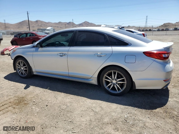 2015 Hyundai Sonata 2.0T Sport with VIN 5NPE34AB0FH185411, listed as a Copart auction lot 71848434 with 132,331 mi miles and Salvage Title. Bid and sale history available at carsss.com. Image 2.