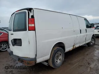 2013 Chevrolet Express Cargo Van with VIN 1GCWGGBA6D1187037, listed as a Copart auction lot 45843065 with 248,615 mi miles and Clean Title. Bid and sale history available at carsss.com. Image 3.