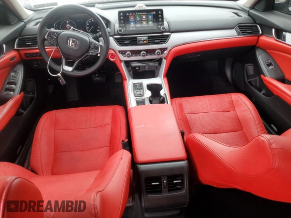 2018 Honda Accord Touring z VIN 1HGCV2F9XJA042690, wystawiony jako Copart lot #57122025 z przebiegiem 55 364 mil mil oraz Szkoda całkowita • Salvage title. Historia ofert i sprzedaży dostępna na DreamBid. Obrazek 8.