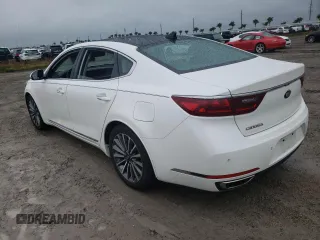 2017 Kia Cadenza Premium with VIN KNALC4J19H5073768, listed as a Copart auction lot 75085444 with 0 mi miles and Salvage Title. Bid and sale history available at carsss.com. Image 2.