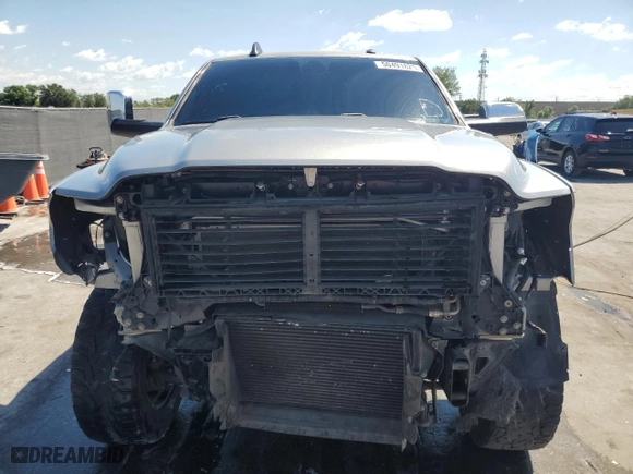 2020 Ram 2500 Laramie with VIN 3C6UR5FLXLG266753, listed as a Copart auction lot 50491825 with 127,732 mi miles and Salvage Title. Bid and sale history available at carsss.com. Image 5.