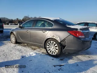 2011 Buick Regal CXL RL1 with VIN W04GN5EC5B1025550, listed as a Copart auction lot 89098205 with 84,891 mi miles and Clean Title. Bid and sale history available at carsss.com. Image 2.