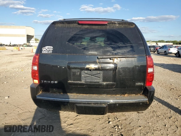 2010 Chevrolet Tahoe LTZ with VIN 1GNUKCE00AR105129, listed as a Copart auction lot 72955014 with 197,431 mi miles and Salvage title. Bid and sale history available at DreamBid. Image 6.