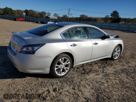 2012 Nissan Maxima S with VIN 1N4AA5AP6CC857068, listed as a Copart auction lot 81541754 with 65,229 mi miles and Salvage title. Bid and sale history available at DreamBid. Image 3.