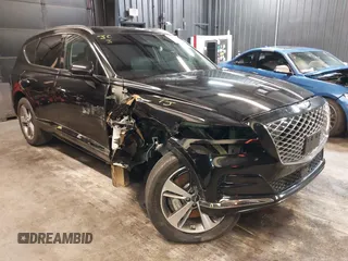 2023 Genesis GV80 z VIN KMUHCESC2PU128982, wystawiony jako IAAI lot #41795055 z przebiegiem 16 222 mil mil oraz . Historia ofert i sprzedaży dostępna na DreamBid. Obrazek 1.