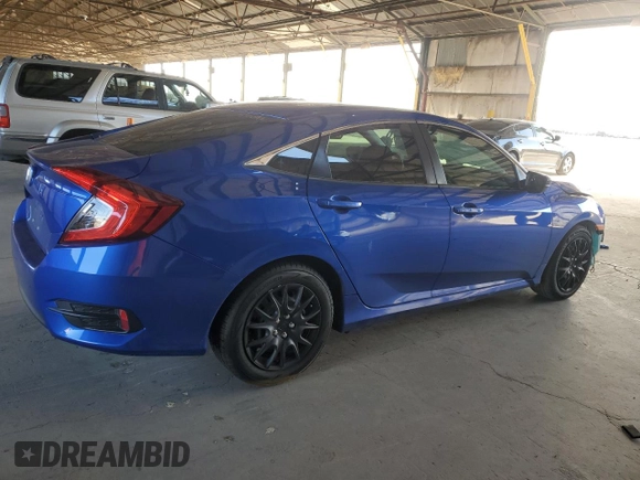 2017 Honda Civic LX z VIN 19XFC2F55HE044966, wystawiony jako Copart lot #56800115 z przebiegiem 67 561 mil mil oraz Szkoda całkowita • Salvage title. Historia ofert i sprzedaży dostępna na DreamBid. Obrazek 3.