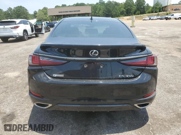 2020 Lexus ES 350 F Sport with VIN 58AGZ1B17LU059094, listed as a Copart auction lot 61408215 with 107,194 mi miles and Salvage title. Bid and sale history available at DreamBid. Image 6.
