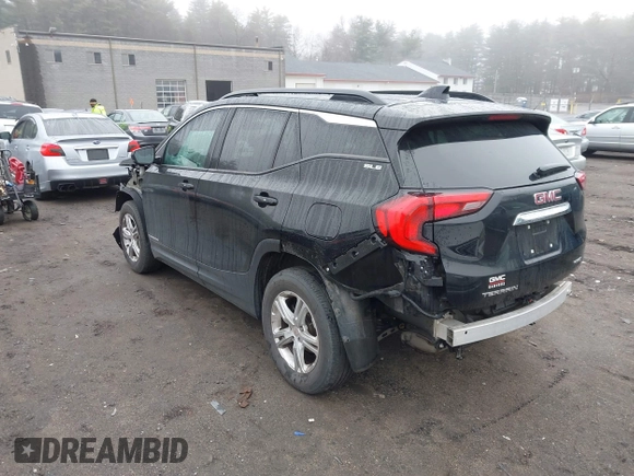 2020 GMC Terrain SLE with VIN 3GKALTEVXLL213521, listed as a IAAI auction lot 41889256 with 75,368 mi miles and . Bid and sale history available at DreamBid. Image 3.