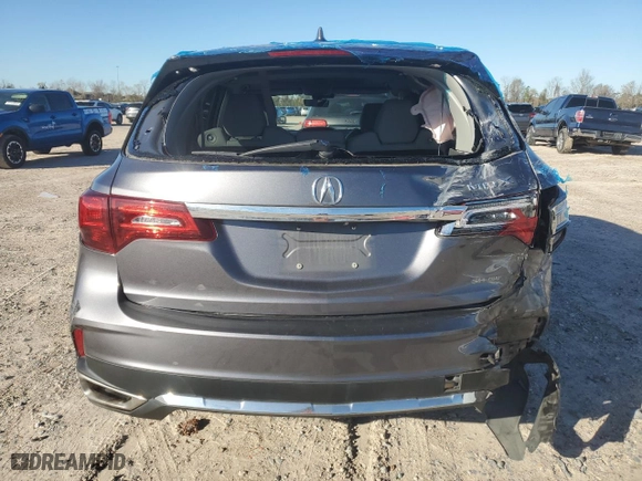 2018 Acura MDX with VIN 5J8YD4H31JL018974, listed as a Copart auction lot 87327704 with 72,177 mi miles and Salvage Title. Bid and sale history available at carsss.com. Image 6.