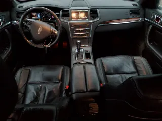 2015 Lincoln MKS with VIN 1LNHL9DK7FG606935, listed as a Copart auction lot 81991384 with 82,097 mi miles and Salvage Title. Bid and sale history available at carsss.com. Image 8.