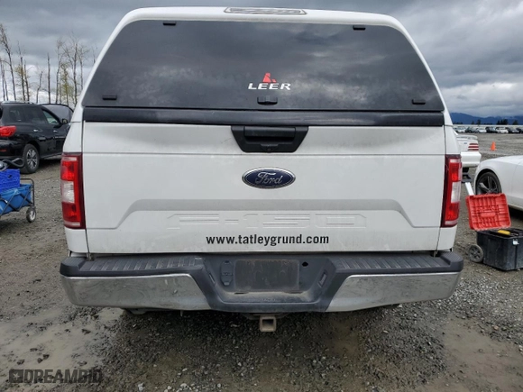 2019 Ford F-150 XL with VIN 1FTMF1C59KKD92917, listed as a Copart auction lot 52052585 with 73,251 mi miles and Salvage Title. Bid and sale history available at carsss.com. Image 6.