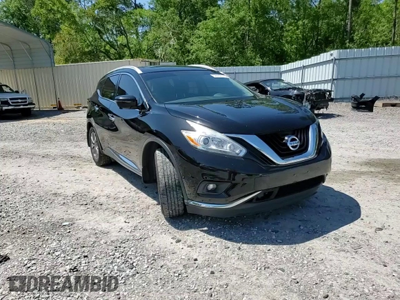 2016 Nissan Murano SL with VIN 5N1AZ2MH5GN150152, listed as a Copart auction lot 52939715 with 136,043 mi miles and Salvage title. Bid and sale history available at DreamBid. Image 12.