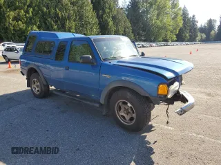 2002 Ford Ranger XLT Off-Road with VIN 1FTZR45U02PA35583, listed as a Copart auction lot 55477815 with 194,401 mi miles and Salvage title. Bid and sale history available at DreamBid. Image 4.