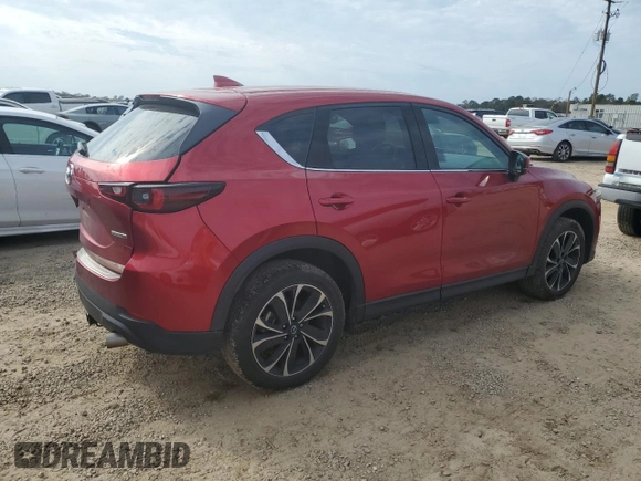 2022 Mazda CX-5 2.5 S Premium Plus Package with VIN JM3KFBEM0N1598419, listed as a Copart auction lot 43671425 with 44,795 mi miles and Non Repairable. Bid and sale history available at carsss.com. Image 3.