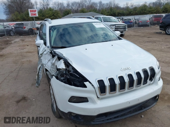 2015 Jeep Cherokee Latitude z VIN 1C4PJMCS9FW625521, wystawiony jako IAAI lot #41894602 z przebiegiem 112 865 mil mil oraz . Historia ofert i sprzedaży dostępna na DreamBid. Obrazek 1.