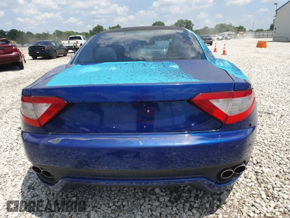 2008 Maserati GranTurismo z VIN ZAMGJ45A180038235, wystawiony jako Copart lot #63444435 z przebiegiem 27 mil mil oraz Czysty tytuł • Clean title. Historia ofert i sprzedaży dostępna na DreamBid. Obrazek 6.