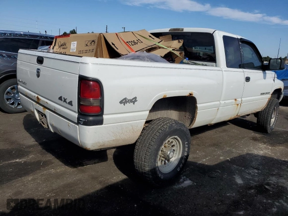 1998 Dodge Ram 2500 with VIN 3B7KF22Z3WG105585, listed as a Copart auction lot 68866854 with 181,466 mi miles and Salvage Title. Bid and sale history available at carsss.com. Image 3.