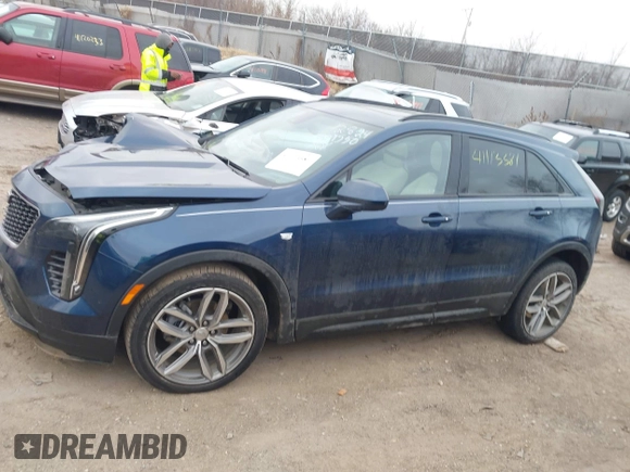 2020 Cadillac XT4 AWD Sport with VIN 1GYFZFR48LF101467, listed as a IAAI auction lot 41113381 with 72,841 mi miles and . Bid and sale history available at DreamBid. Image 14.
