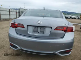 2016 Acura ILX with VIN 19UDE2F33GA005845, listed as a Copart auction lot 50040775 with 80,740 mi miles and Salvage Title. Bid and sale history available at carsss.com. Image 6.