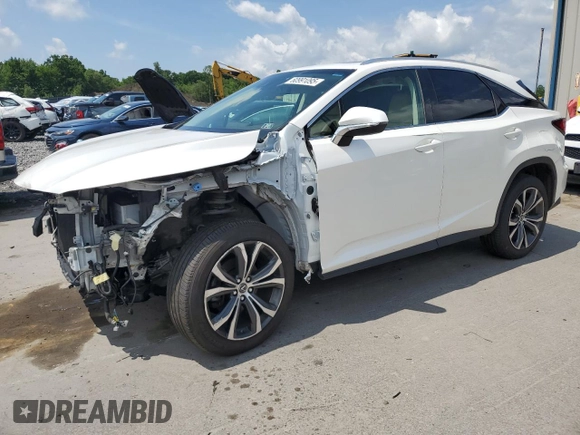 2019 Lexus RX 350 with VIN JTJBZMCA1K2041526, listed as a Copart auction lot 60991095 with 42,644 mi miles and Salvage title. Bid and sale history available at DreamBid. Image 1.