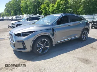 2024 Infiniti QX55 Luxe с VIN 3PCAJ5JR7RF110506, выставлен на аукционе Copart как лот 58578335 с пробегом 4 380 миль миль и Списание • Salvage title. История ставок и продаж доступна на DreamBid. Изображение 1.