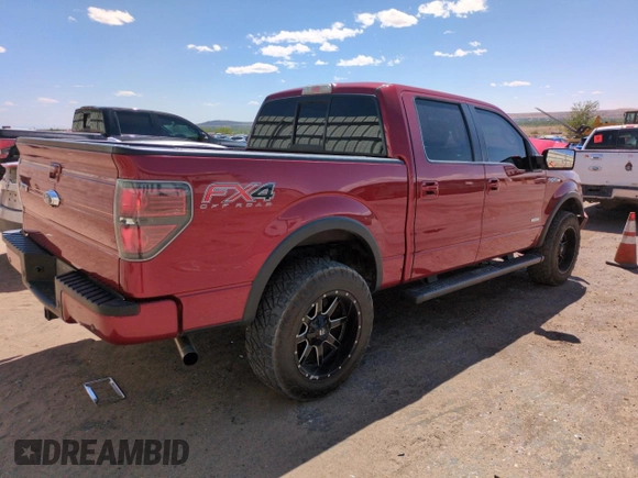 2014 Ford F-150 XL with VIN 1FTFW1ET3EKE83125, listed as a Copart auction lot 56686965 with Not provided miles and Salvage title. Bid and sale history available at DreamBid. Image 3.