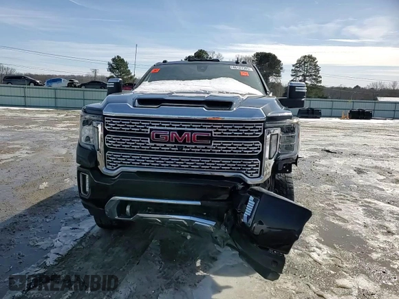2020 GMC Sierra 2500HD Denali z VIN 1GT49REY0LF268364, wystawiony jako Copart lot #46127385 z przebiegiem Nie podano mil oraz Szkoda całkowita • Salvage title. Historia ofert i sprzedaży dostępna na DreamBid. Obrazek 10.
