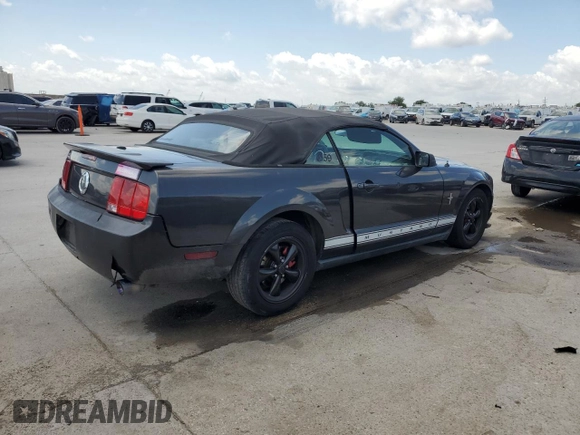 2008 Ford Mustang Deluxe with VIN 1ZVHT84N185180728, listed as a Copart auction lot 56924285 with 93,353 mi miles and Salvage title. Bid and sale history available at DreamBid. Image 3.